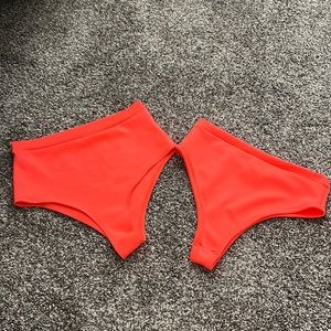 Orange I heart rave bottoms